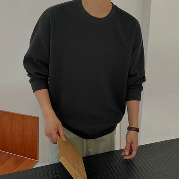 RT No. 29055 WAFFLE KNIT CREWNECK SWEATER