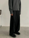RT No. 18815 PLEATED WIDE STRAIGHT PANTS