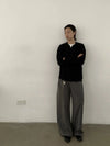 RT No. 28108 ICHI SCIMITAR STRAIGHT PANTS