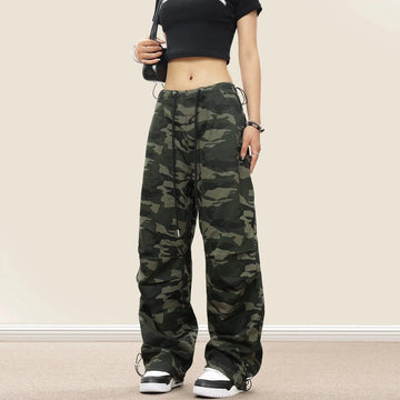 RTK (W) No. 503 CAMO PARACHUTE PANTS