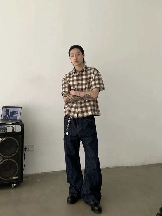 RT No. 19704 OG BLUE DENIM STRAIGHT JEANS