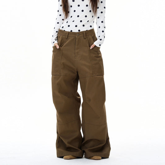RT No. 31019 WORKWEAR BAGGY STRAIGHT PANTS