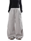 RT No. 50226 SHIBO FLEECE BAGGY SWEATPANTS