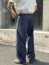 RT No. 19043 PLEATED WIDE STRAIGHT PANTS