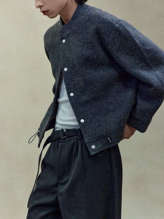 RT No. 29134 YORU WOOLEN BUTTON-UP JK