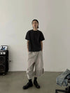 RT No. 19715 PLEATED LONG CARGO SHORTS