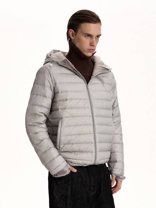 RT No. 59021 LIGHTWEIGHT RIBBED HOODED JACKET