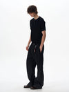 RT No. 18045 KNIT HENRY COLLAR SHORT SLEEVE