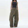 RT No. 12255 RECONSTRUCTED SCIMITAR BAGGY STRAIGHT PANTS