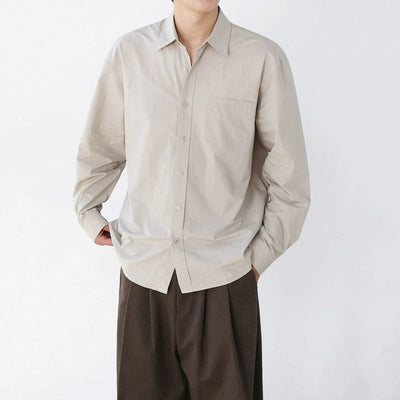 RT No. 11160 BUTTON-UP COLLAR SHIRT