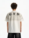 RT No. 19055 WASHED HEAVY NUMBERED 07 TEE