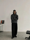 RT No. 18815 PLEATED WIDE STRAIGHT PANTS