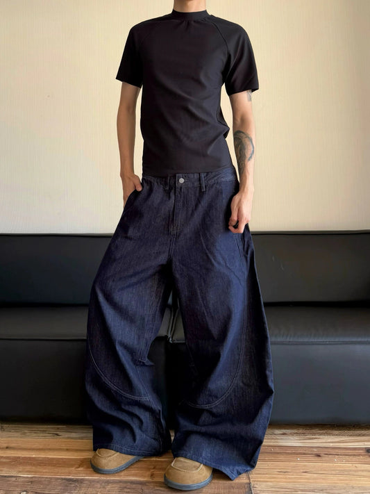 RT No. 18715 DARK BLUE SCIMITAR JEANS