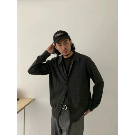 RT No. 29117 KNITWEAR BUTTON-UP SHIRT