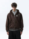 RT No. 50212 MATTE PATCH EMBROIDERY HOODIE