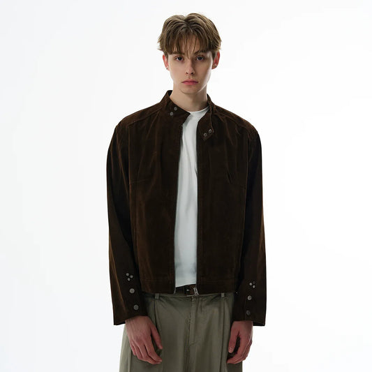 RT No. 40788 SUEDE BIKER JACKET