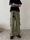 RT No. 19718 CARGO POCKET STRAIGHT PANTS
