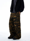 RT No. 19566 WOODLAND CAMO BAGGY CARGO PANTS