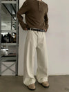 RT No. 29157 MAINICHI STRAIGHT DRAPE PANTS