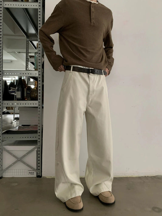 RT No. 29157 MAINICHI STRAIGHT DRAPE PANTS