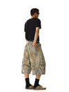 RT No. 18242 MUD LIGHT BROWN CARGO SHORTS