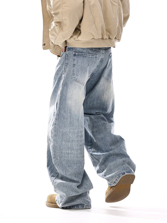 RT No. 12539 BLUE DENIM STRAIGHT JEANS