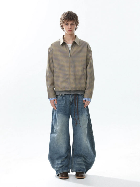 RT No. 50211 REVERSIBLE ZIPPER COLLAR JACKET