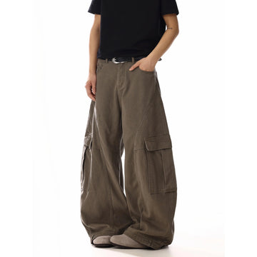 RT No. 18713 RECONSTRUCTED SCIMITAR CARGO PANTS