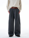 RT No. 20018 PLEATED STRAIGHT PANTS