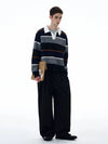 RT No. 20018 PLEATED STRAIGHT PANTS