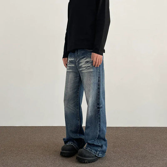 RT No. 40826 WHISKER WASH DENIM JEANS