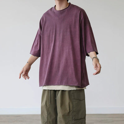 RT No. 11749 OVERSIZE HALF SLEEVE T-SHIRT