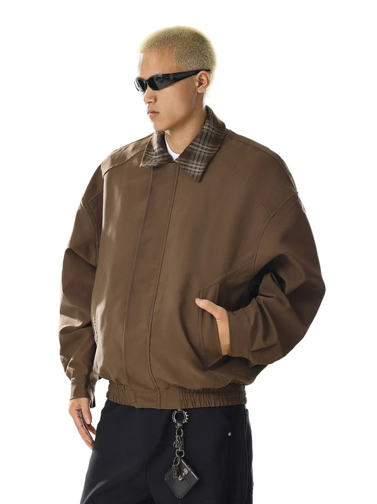 RT No. 32707 BROWN TWO PIECE PLAID JK