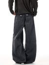 RT No. 55113 PLEATED SILHOUETTE CARGO PANTS