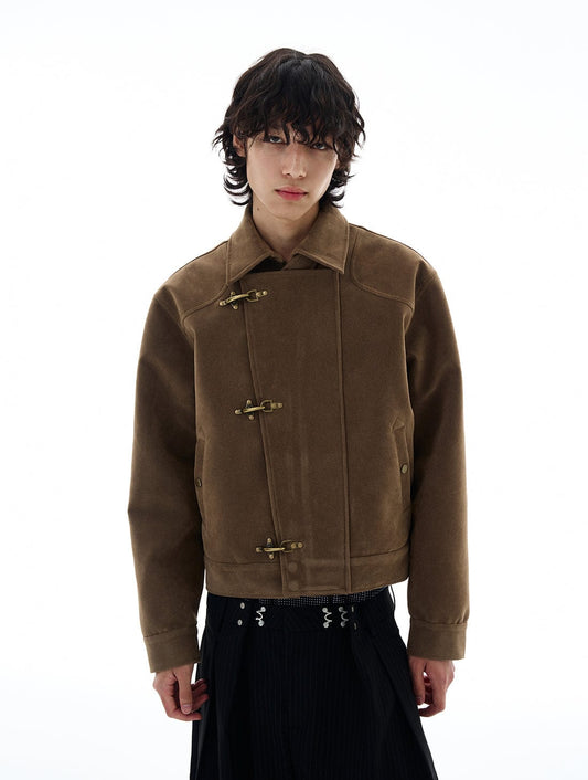 RT No. 25023 KUKI SUEDE COLLAR JK