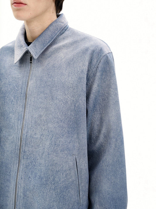 RT No. 50266 SUEDE ZIPPER JACKET