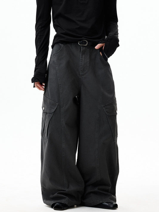 RT No. 55118 RECONSTRUCTED CARGO BAGGY PANTS