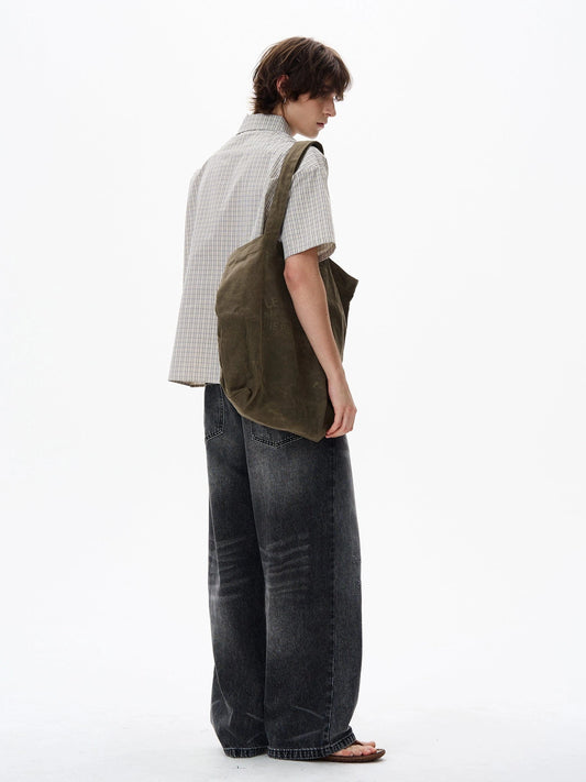 RT No. 18129 PLAID SHORT SLEEVE SHIRT