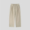 RT No. 19043 PLEATED WIDE STRAIGHT PANTS