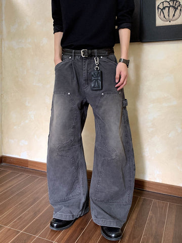 RT No. 58048 WASHED LUMBERJACK SCIMITAR PANTS