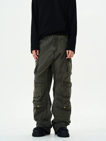 RT No. 12215 MULTI-POCKET CARGO PANTS