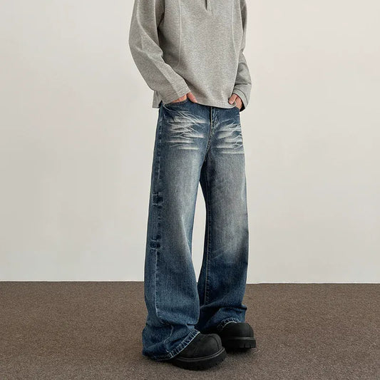 RT No. 40826 WHISKER WASH DENIM JEANS