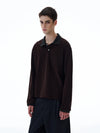RT No. 20002 DENIM COLLAR STRIPED SWEATER