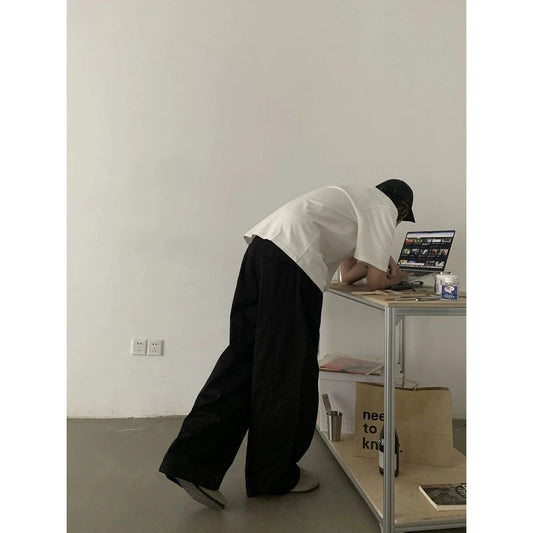 RT No. 18839 DECONSTRUCTED SILHOUETTE CARGO PANTS