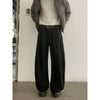 RT No. 18871 BLACK SCIMITAR STRAIGHT DENIM JEANS