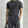 RT No. 18298 PLEATED CASUAL PANTS & SLIM SHORT SLEEVE