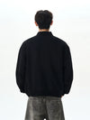 RT No. 45022 DOUBLE HENRY COLLAR SWEATER