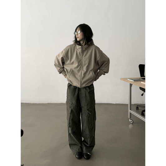 RT No. 18750 BOXY ZIP HOODIE