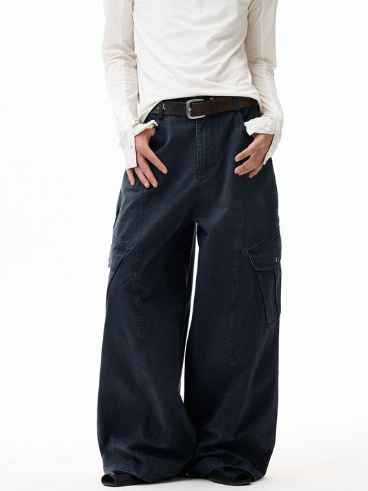 RT No. 55118 RECONSTRUCTED CARGO BAGGY PANTS