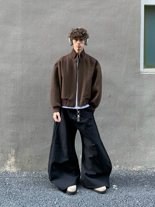 RT No. 18013 STAND COLLAR ZIP JK